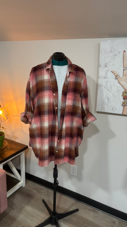 Pink Floyd - Refashioned Flannel