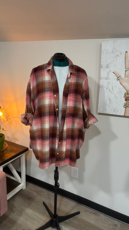 Pink Floyd - Refashioned Flannel