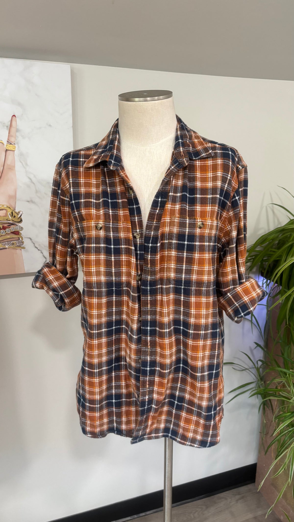 Nashville Music City - Refashioned Flannel