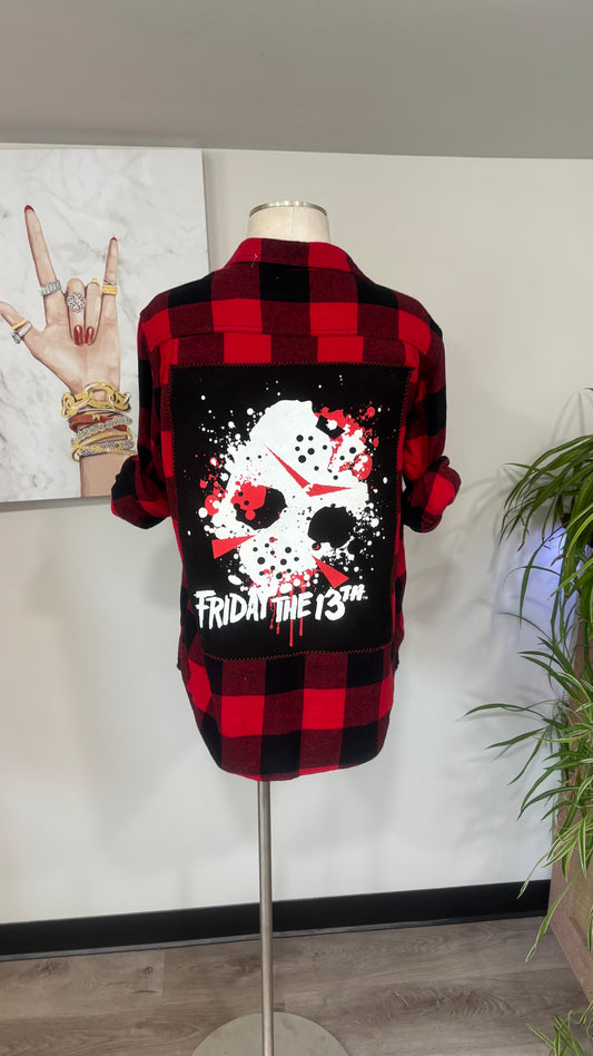 Friday the 13th - Refashioned Flannel