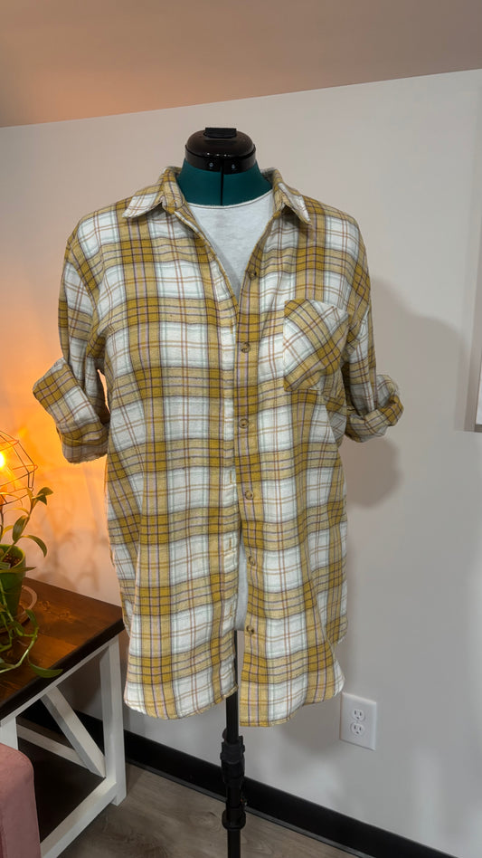 Girls Rock (Simpson’s Punk Lisa) - Refashioned Flannel