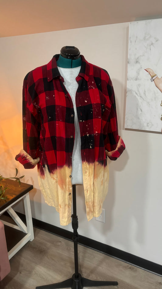 Carrie White - Refashioned Flannel