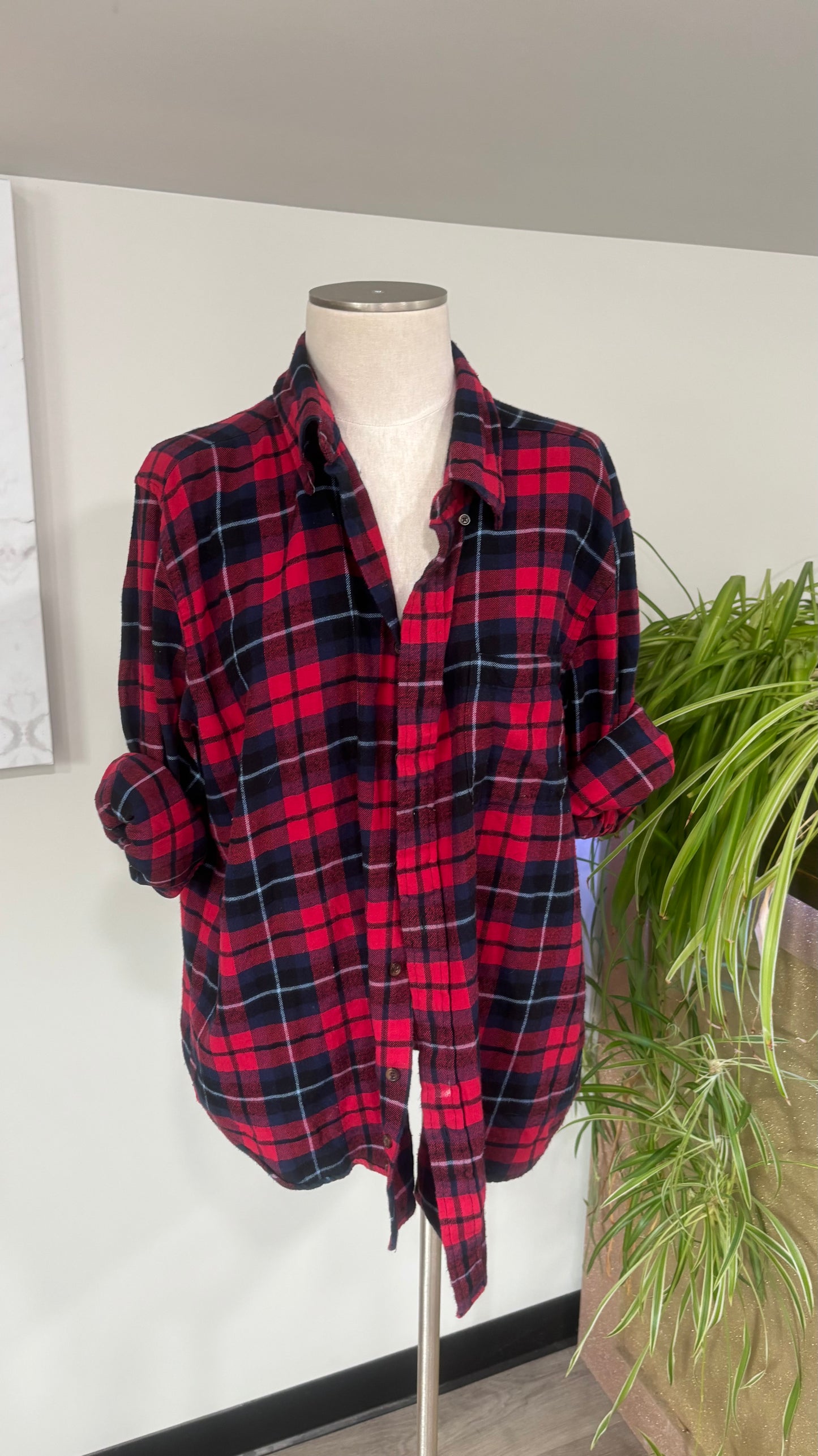 Surrounded By Greatness   (Deadpool) - Refashioned Flannel