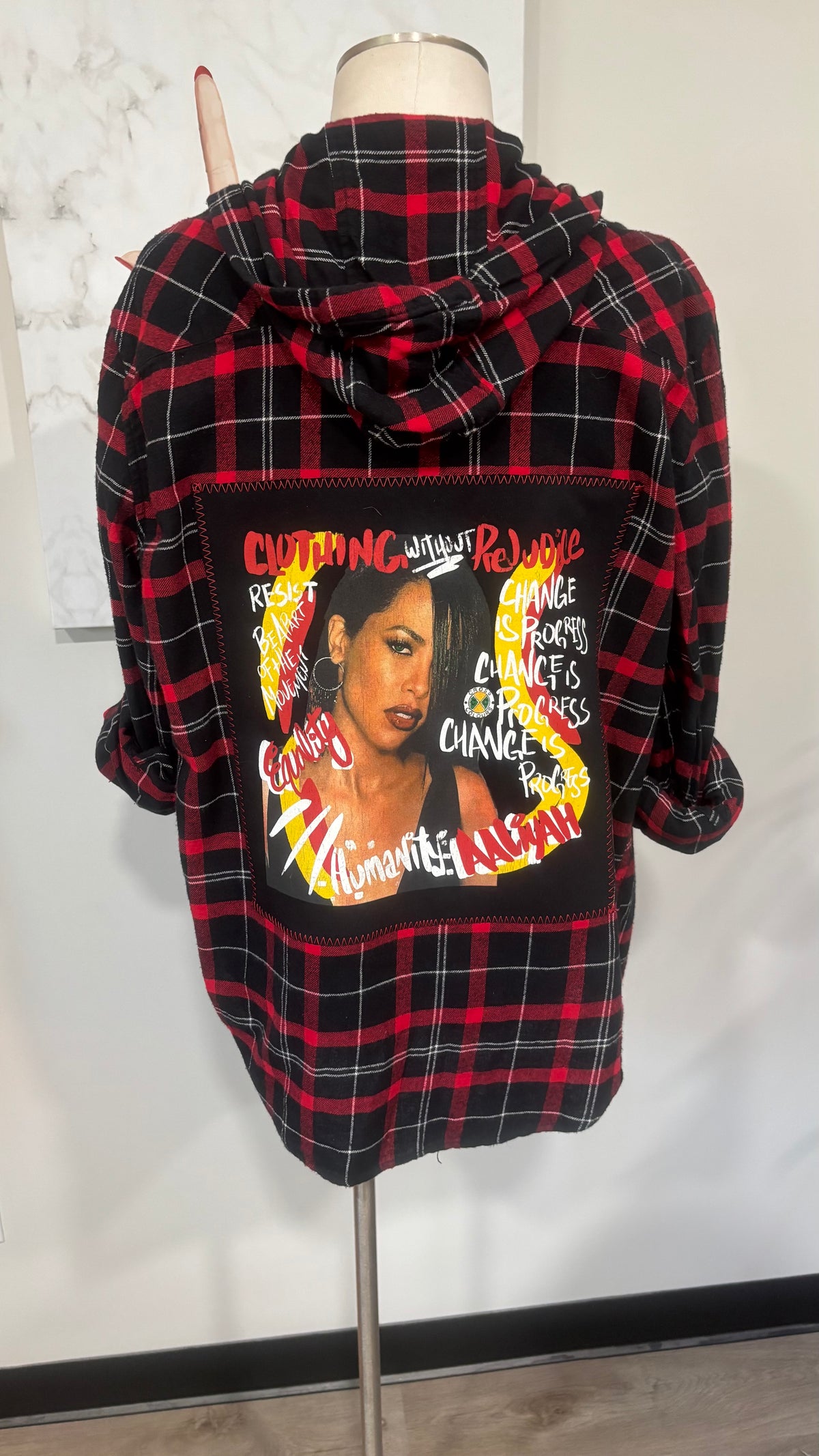 Aaliyah - Refashioned Flannel