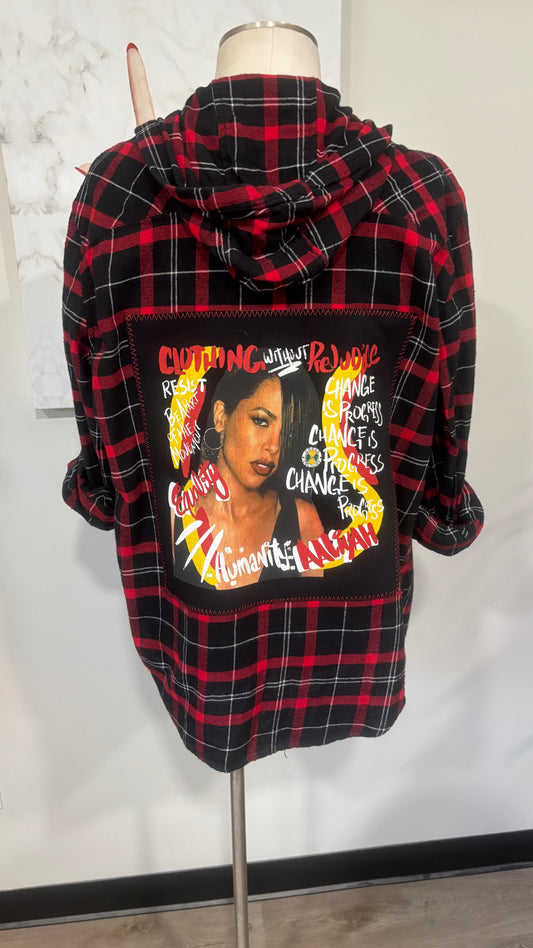 Aaliyah - Refashioned Flannel