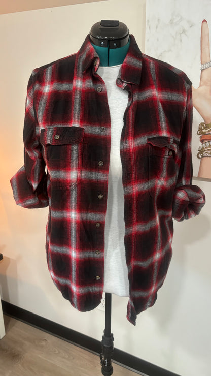 Friday the 13th  - Refashioned Flannel