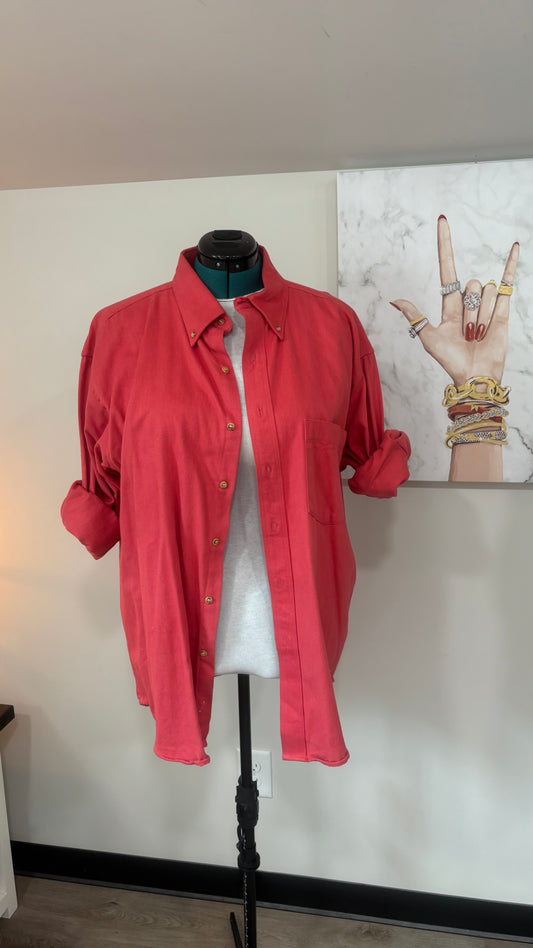 Yes, I Ride Like A Girl - Refashioned Flannel