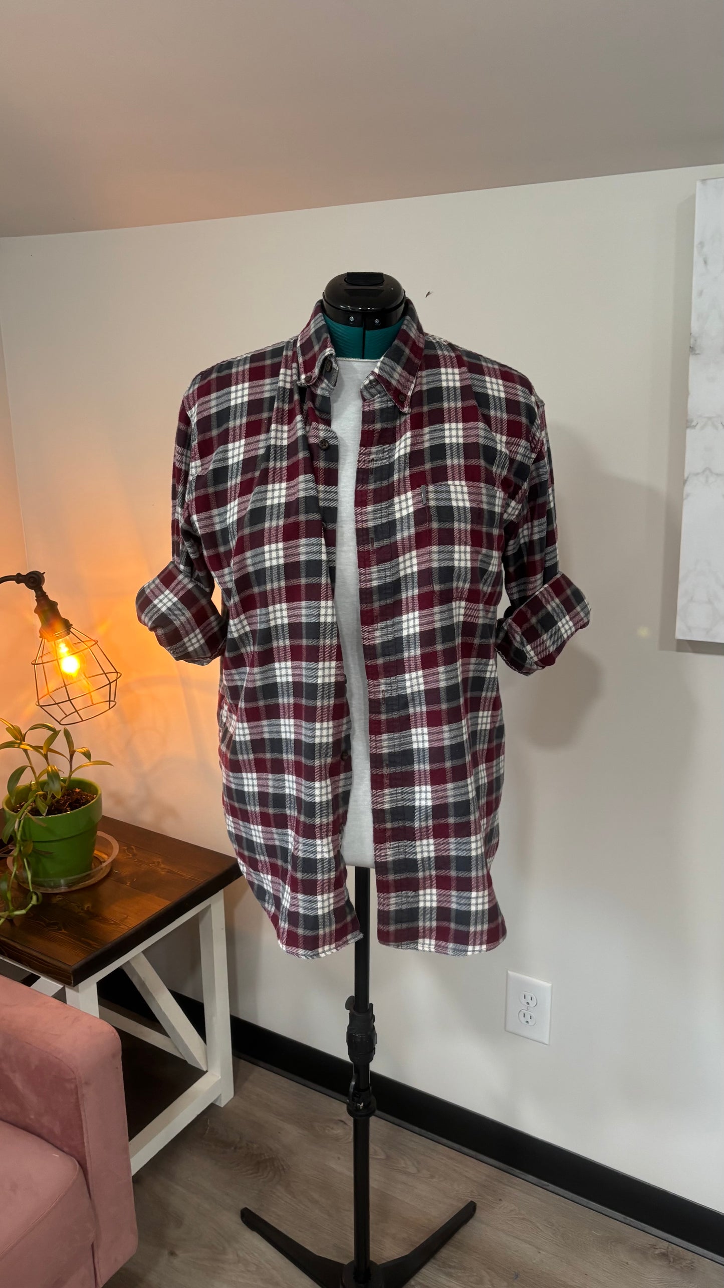 Aaliyah - Refashioned Flannel