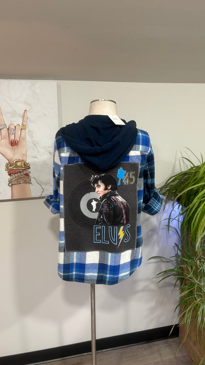 Elvis - Refashioned Flannel