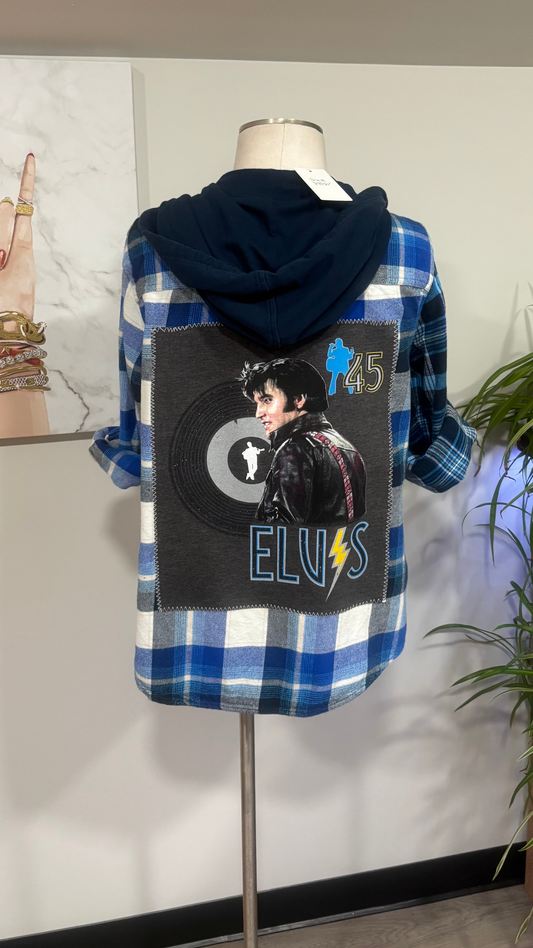 Elvis - Refashioned Flannel