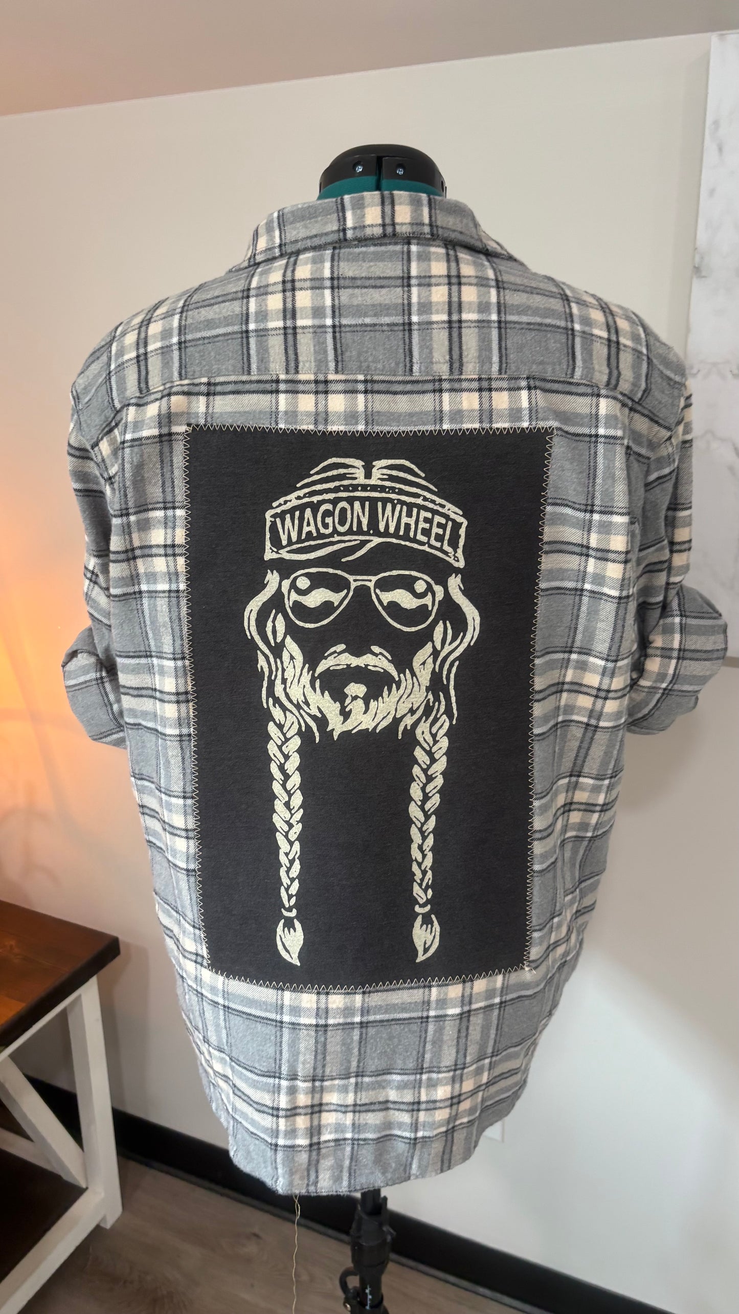 Willie Nelson - Refashioned Flannel