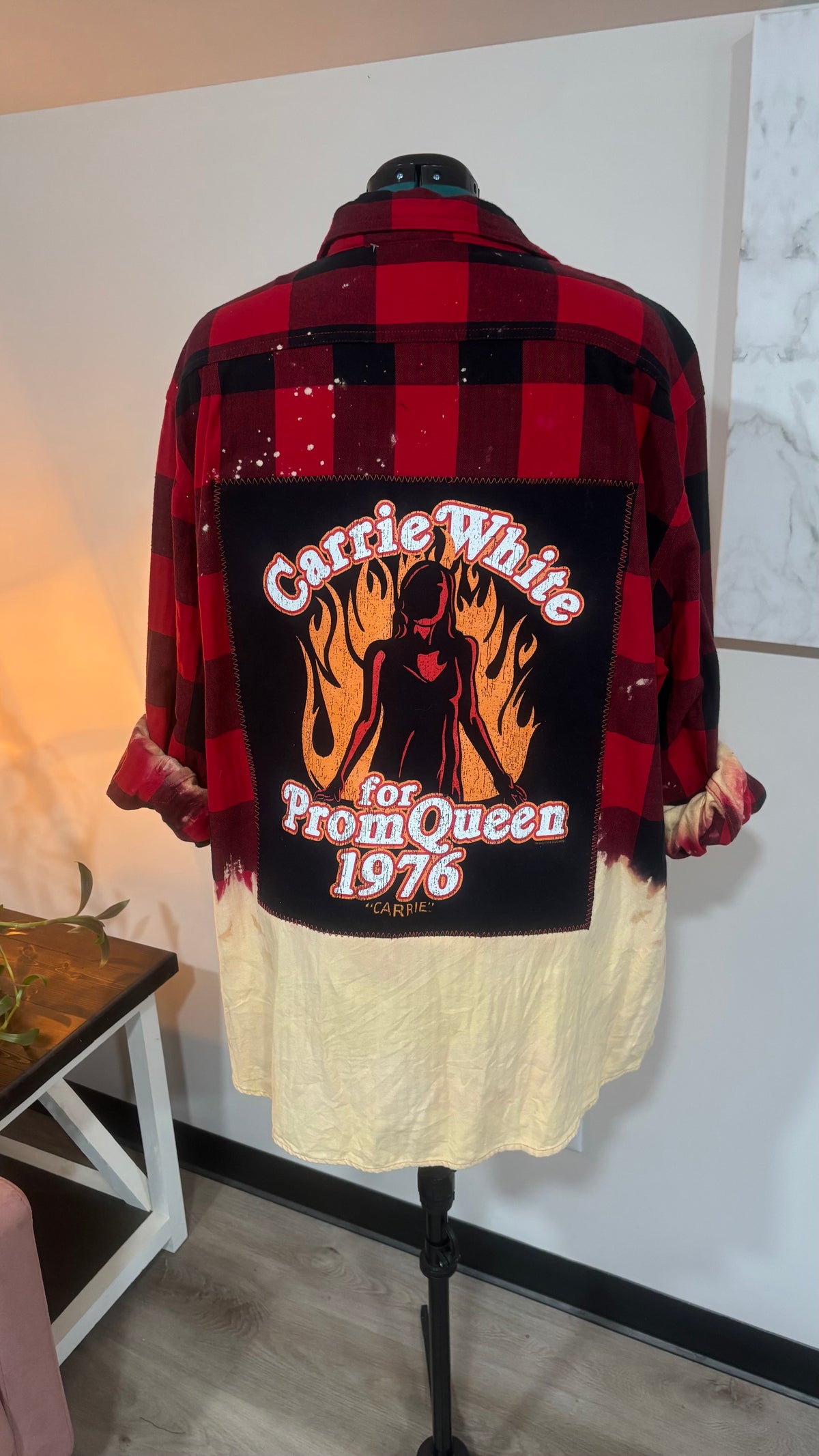 Carrie White - Refashioned Flannel