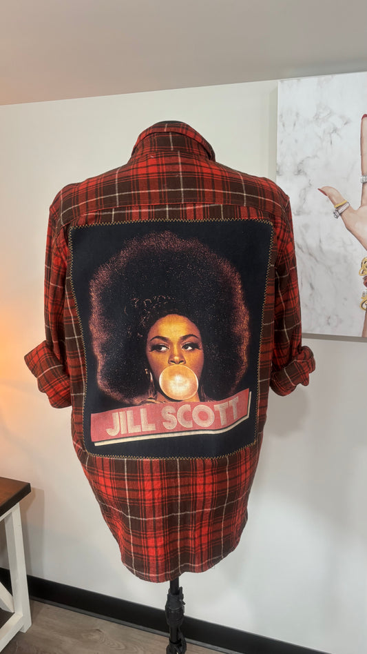 Jill Scott - Refashioned Flannel