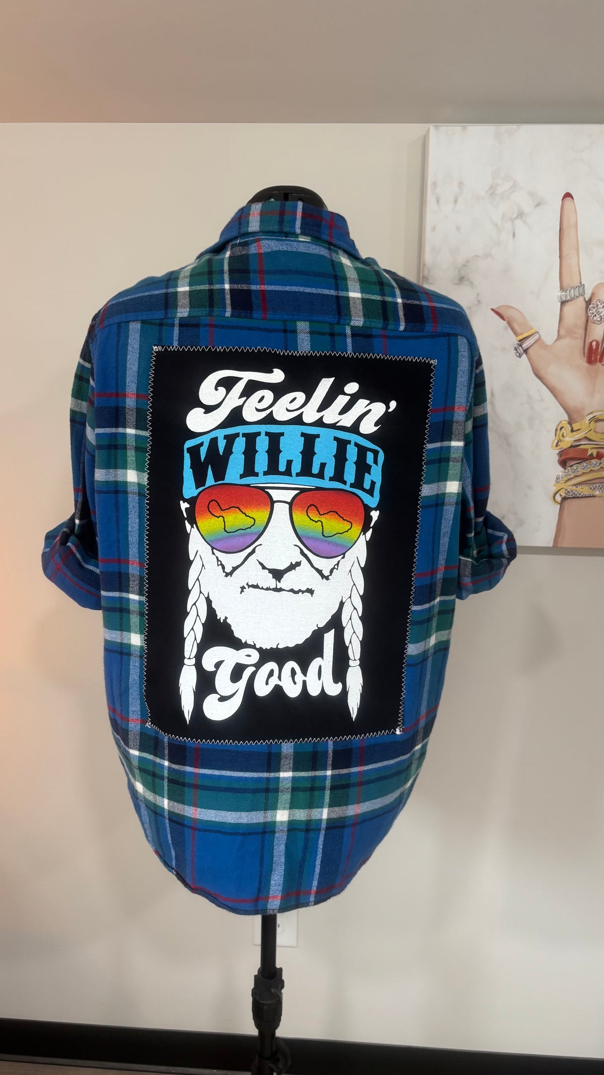 Feelin’ Willie Good - Refashioned Flannel