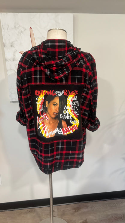 Aaliyah - Refashioned Flannel