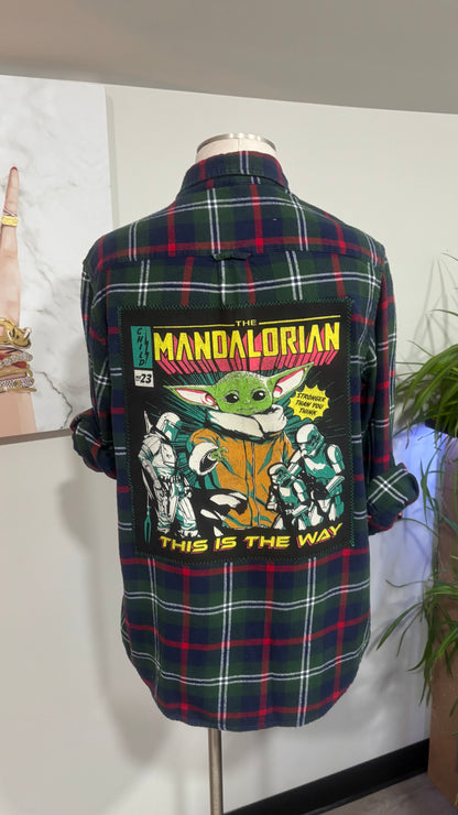 The Mandalorian - Refashioned Flannel