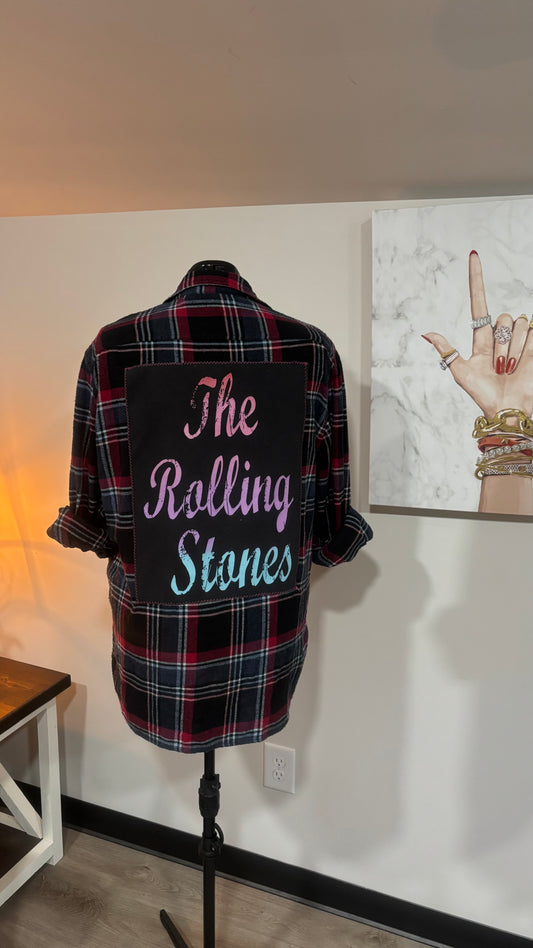 The Rolling Stones - Refashioned Flannel