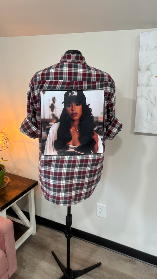 Aaliyah - Refashioned Flannel