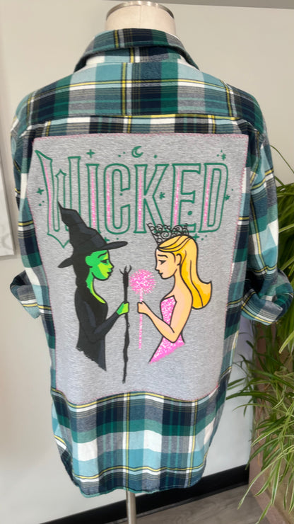 Wicked - Refashioned Flannel
