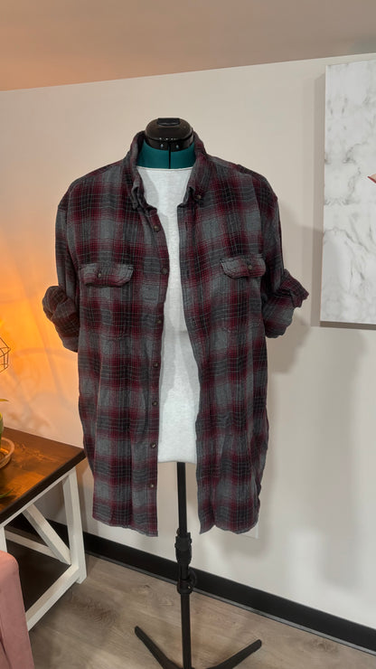 Beauty Isn’t Everything You Also Need Brains - Refashioned Flannel