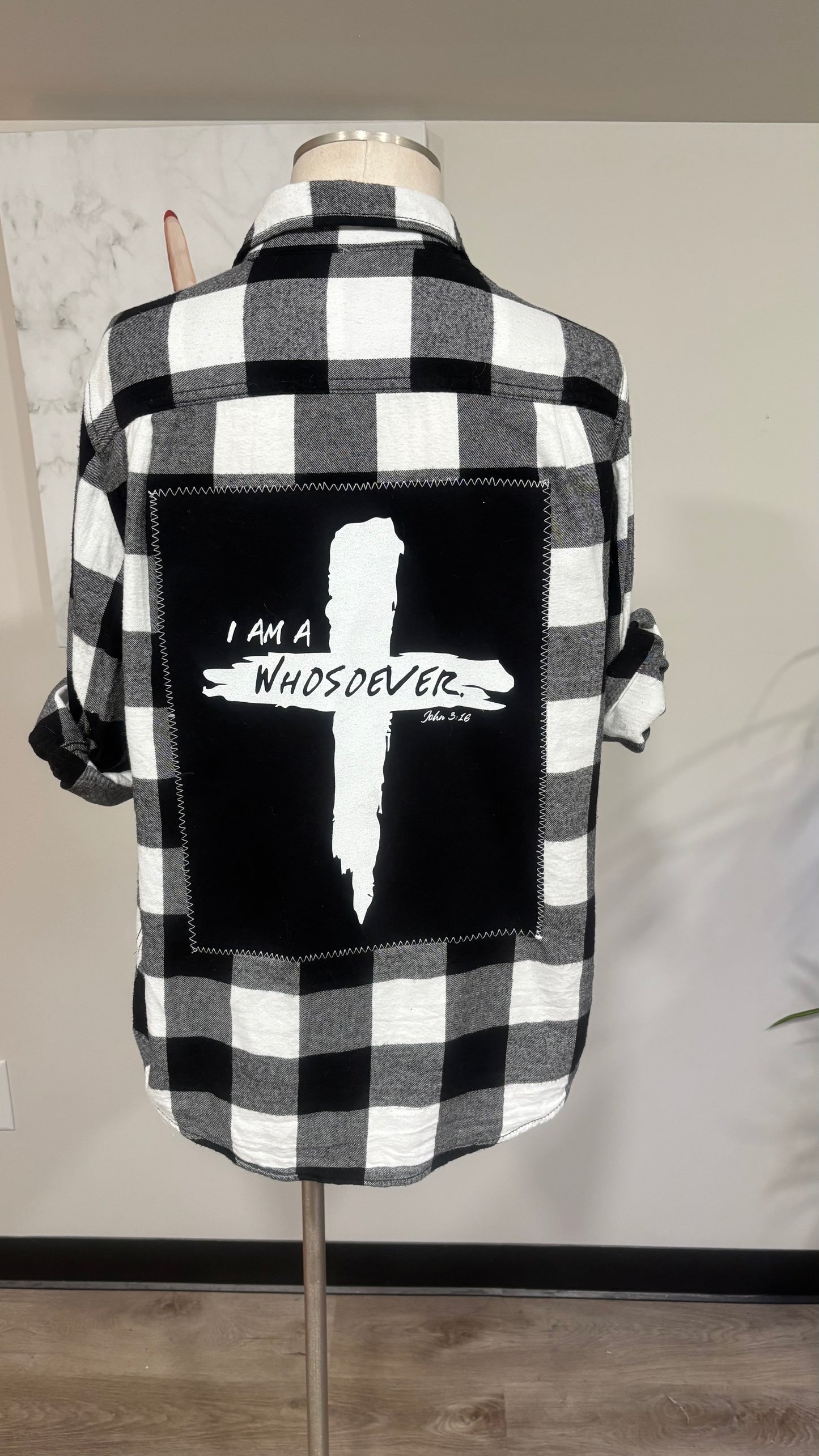 I Am A Whosoever - Refashioned Flannel