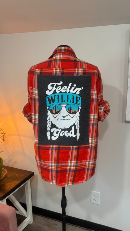 Feelin’ Willie Good - Refashioned Flannel